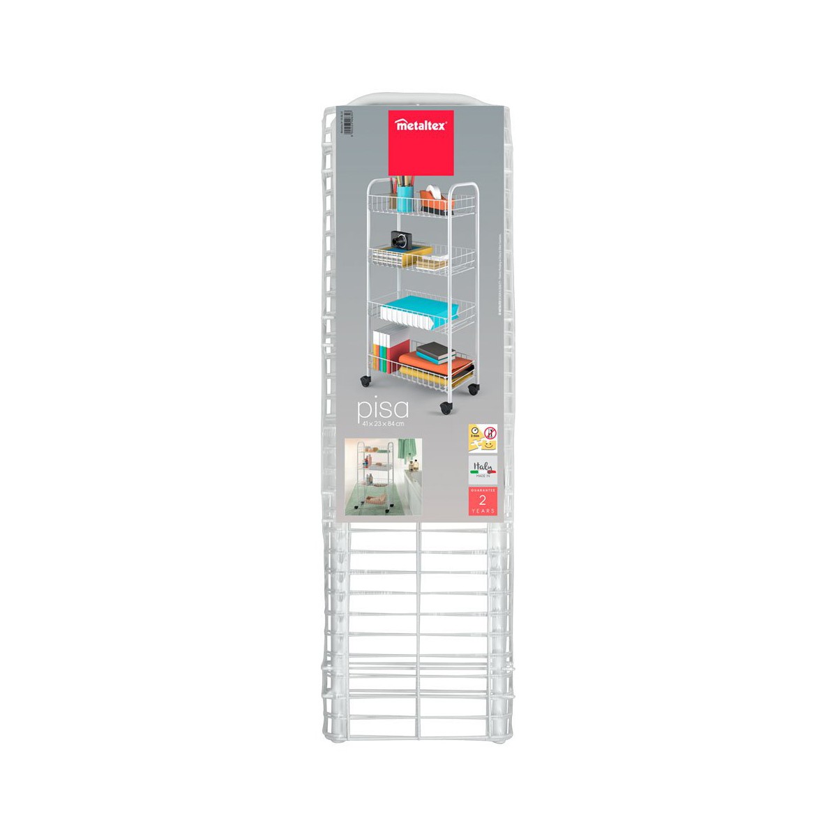 Universalvogn Metaltex (41 x 23 x 84 cm)